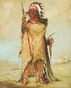 George Catlin Fort Union 1832 Crow-Apsaalooke oil painting oil painting